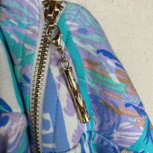 Lilly Pulitzer UPF 50+ Skipper Popover Aboat Time Sz XS - Picture 5 of 16